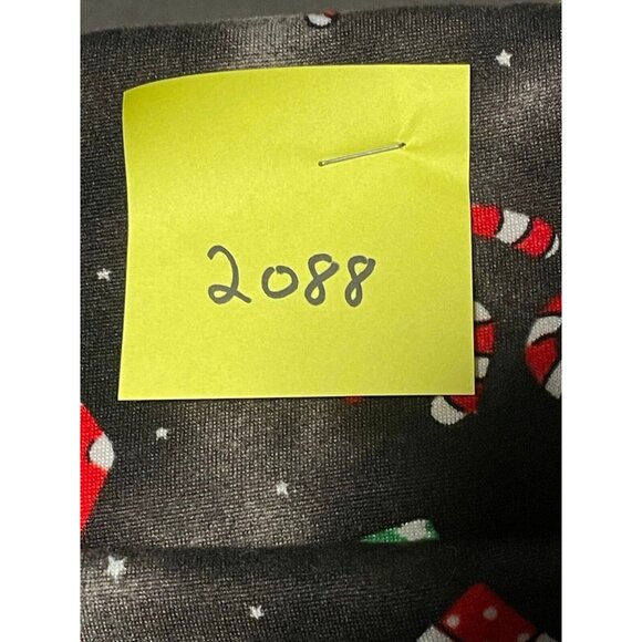 No Boundaries Christmas fleece sweatpants womens medium 7 - 9 24 x 29 black - Picture 10 of 10